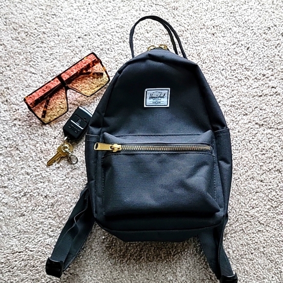 Herschel Supply Company Handbags - Herschel Supply Co. | Nova black mini backpack bag